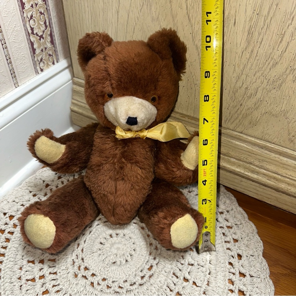 Antique jointed knickerbocker teddy bear - Picture 14 of 16
